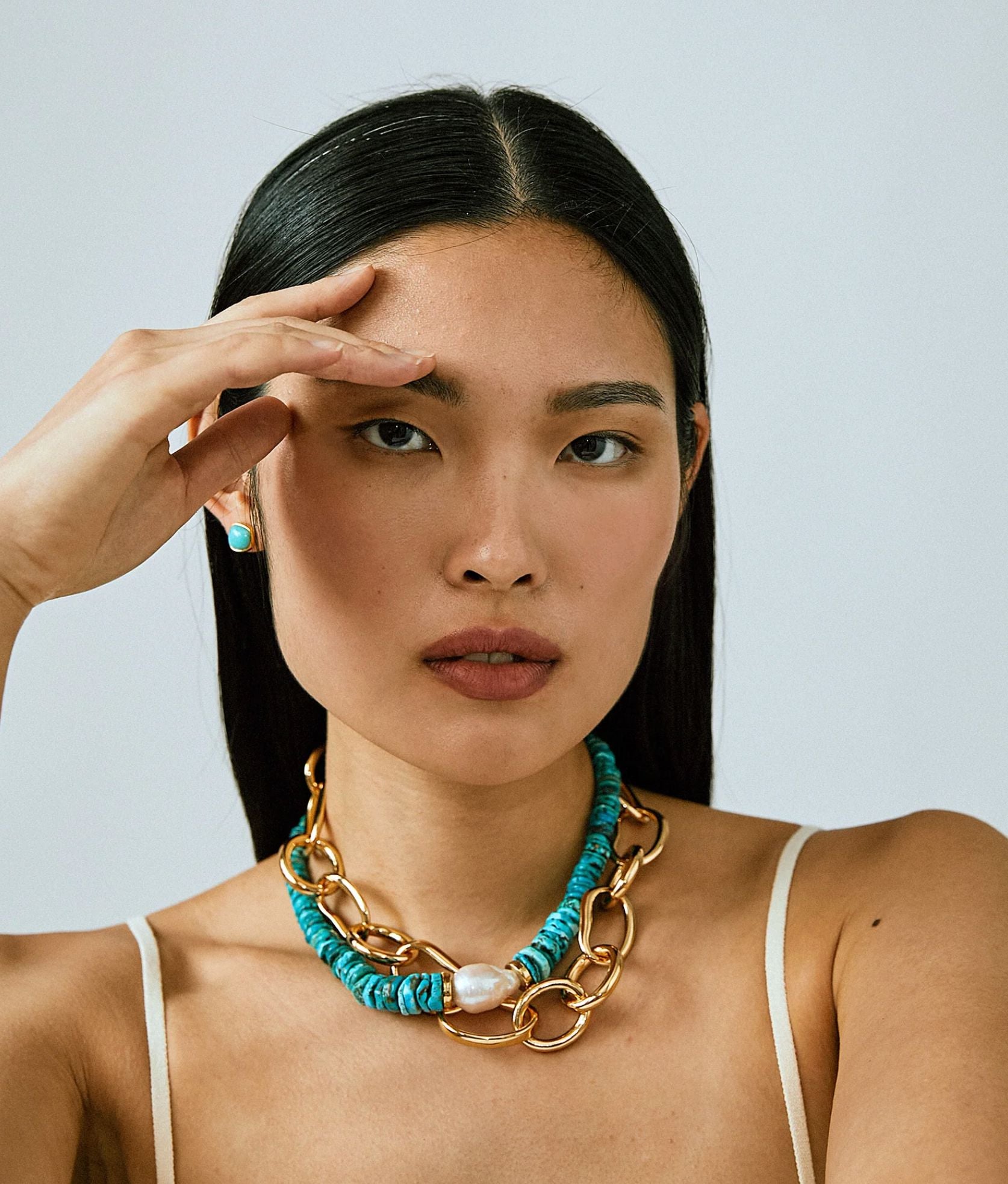 Sky Stone Necklace-Jewelry-Uniquities