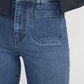 Le Slim Palazzo Modernist Pocket Jeans-Denim-Uniquities