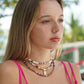 Multi Color Dyed Puka Necklace-Jewelry-Uniquities