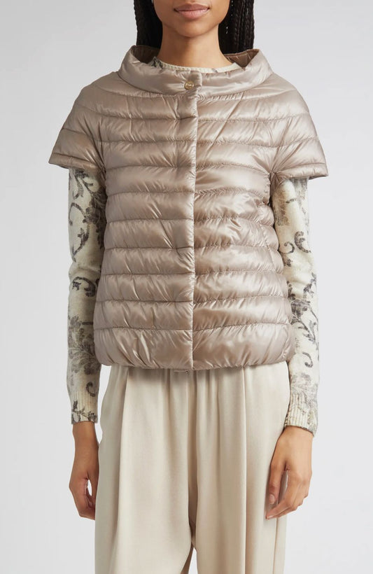 Greta Cap Sleeve Cape-Jackets-Uniquities