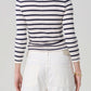 Boatneck Slim Tee-Tops/Blouses-Uniquities