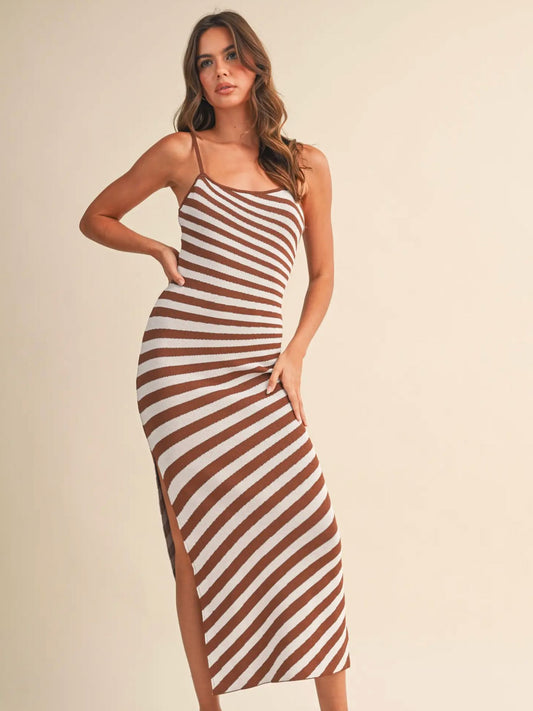 Knit Midi Dress-Dresses-Uniquities