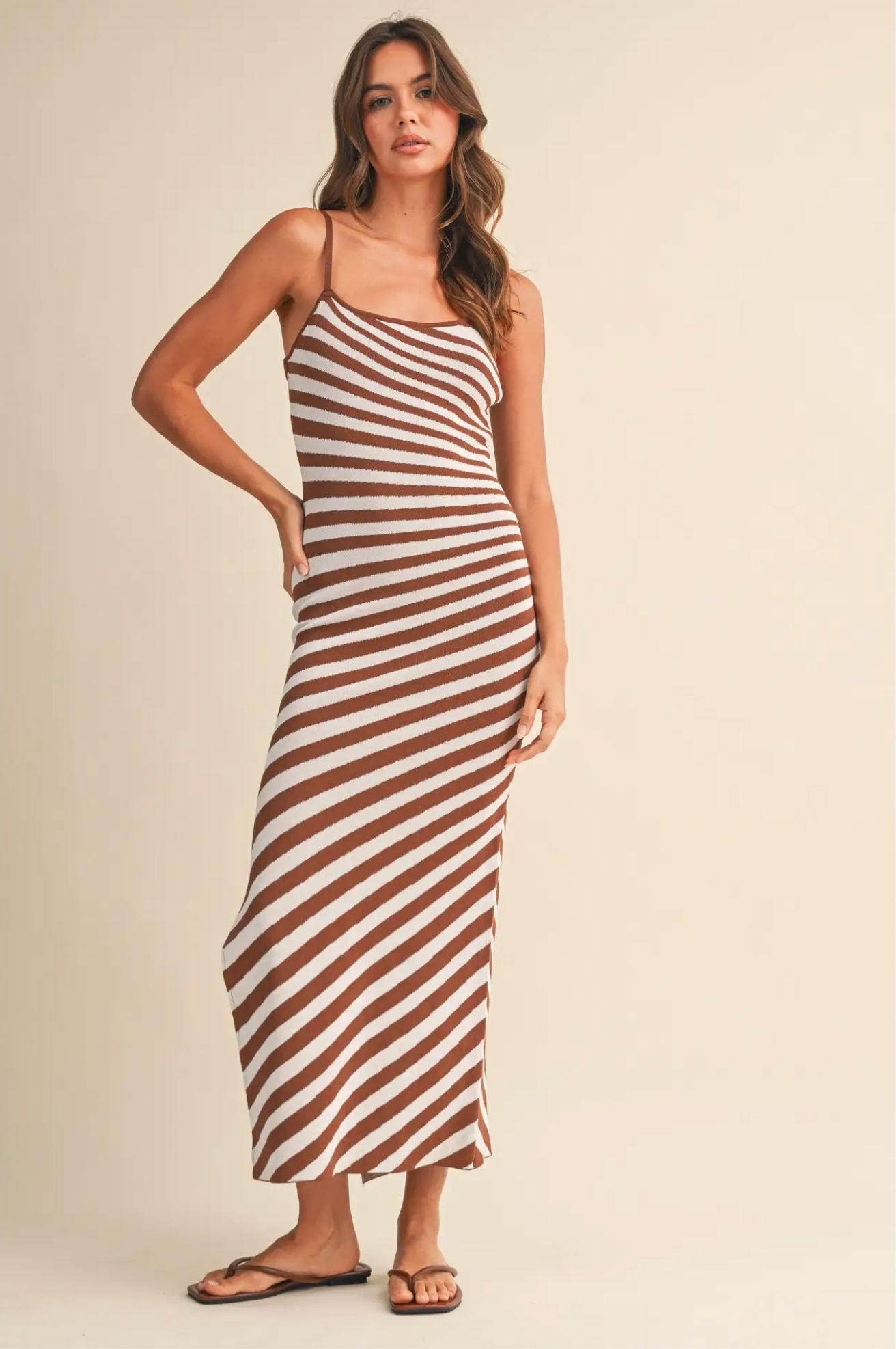 Knit Midi Dress-Dresses-Uniquities