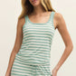 Kiera Stripe Tank-Lounge-Uniquities