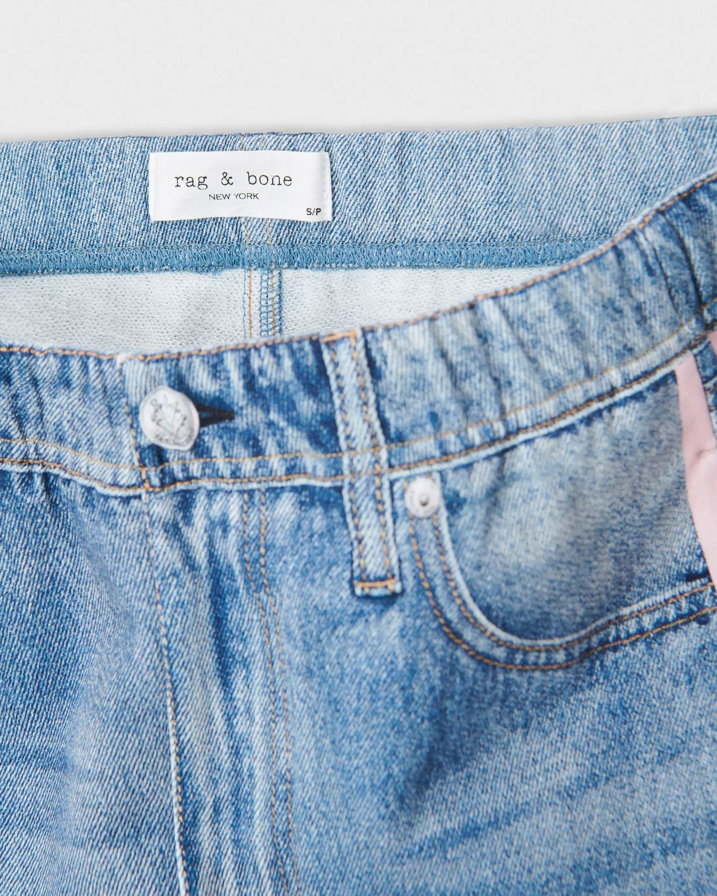 Miramar Terry Track Pant-Denim-Uniquities