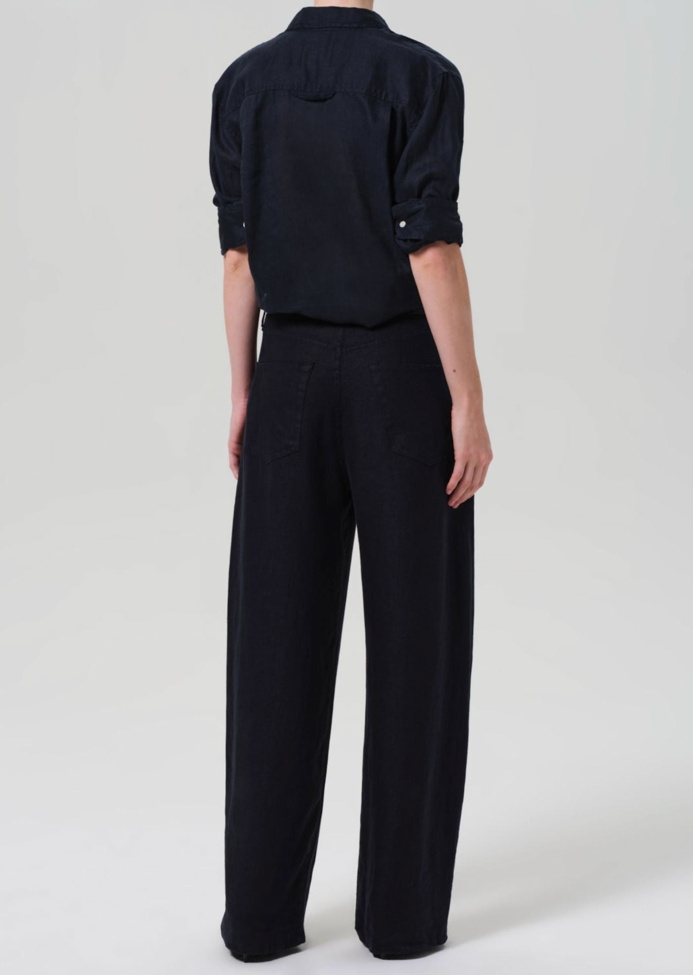 Brynn Linen Trouser Denim Citizens of Humanity 