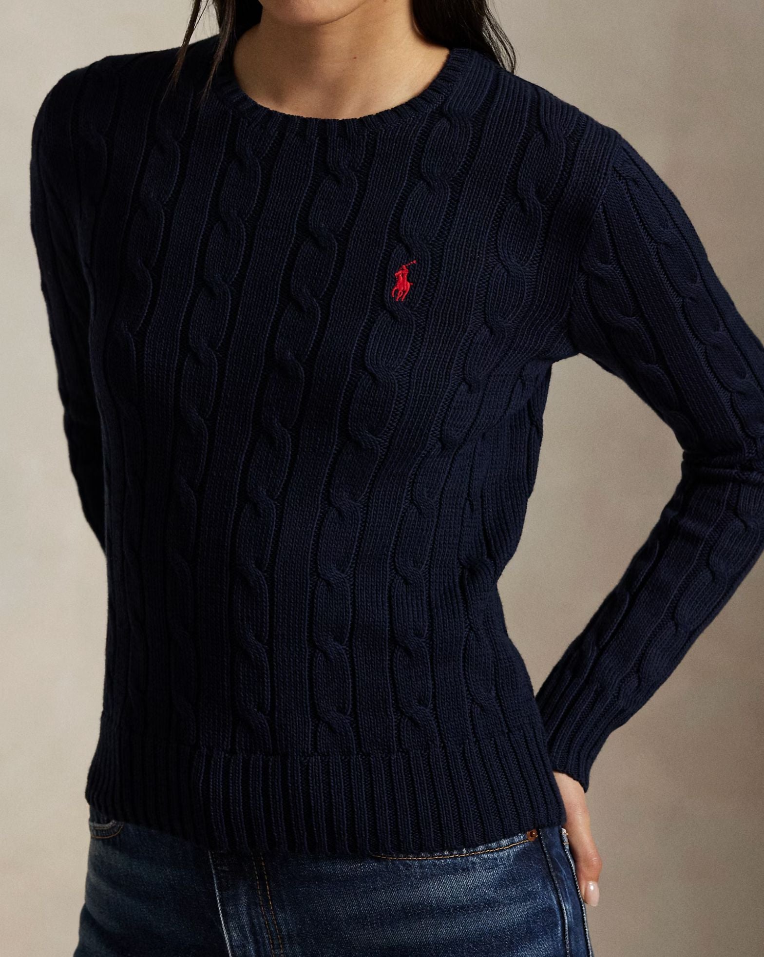 Julianna Cable Knit Sweater-Sweaters-Uniquities