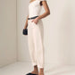 Utility Soft Barrel Jeans With Cuff-Denim-Uniquities