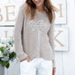 Palm Chunky Crew-Sweaters-Uniquities