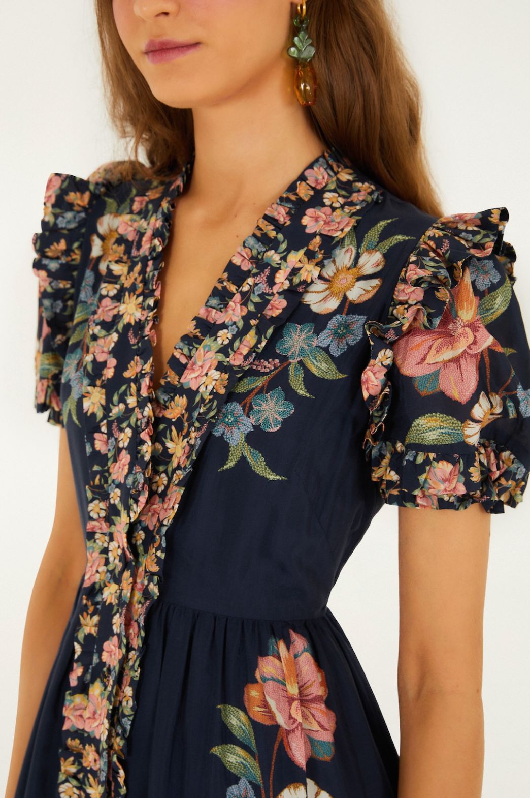 Maira Floral Maxi Dress-Dresses-Uniquities