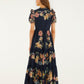 Maira Floral Maxi Dress-Dresses-Uniquities