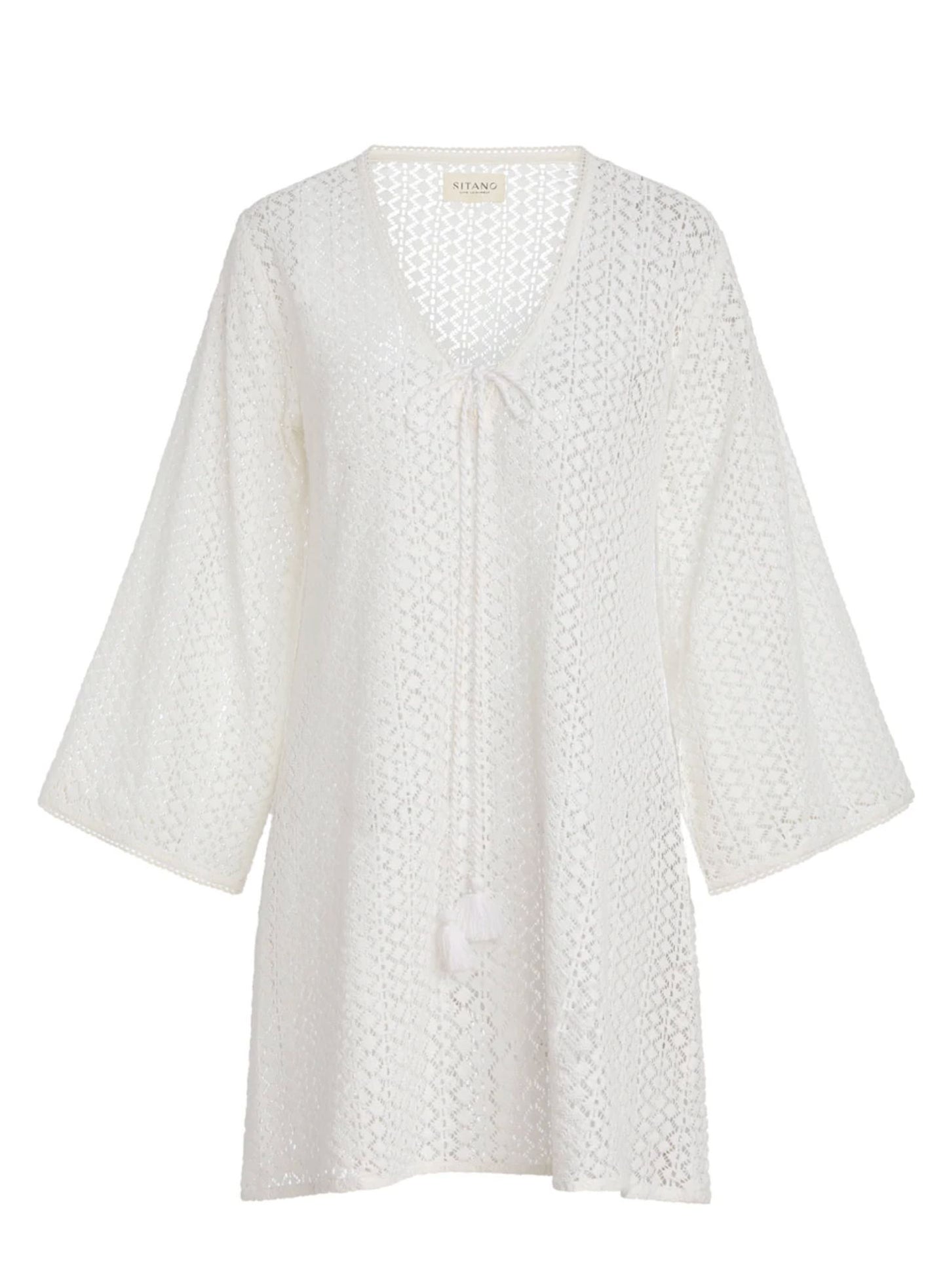 Sorrento Bell Sleeve Dress-Swimwear-Uniquities