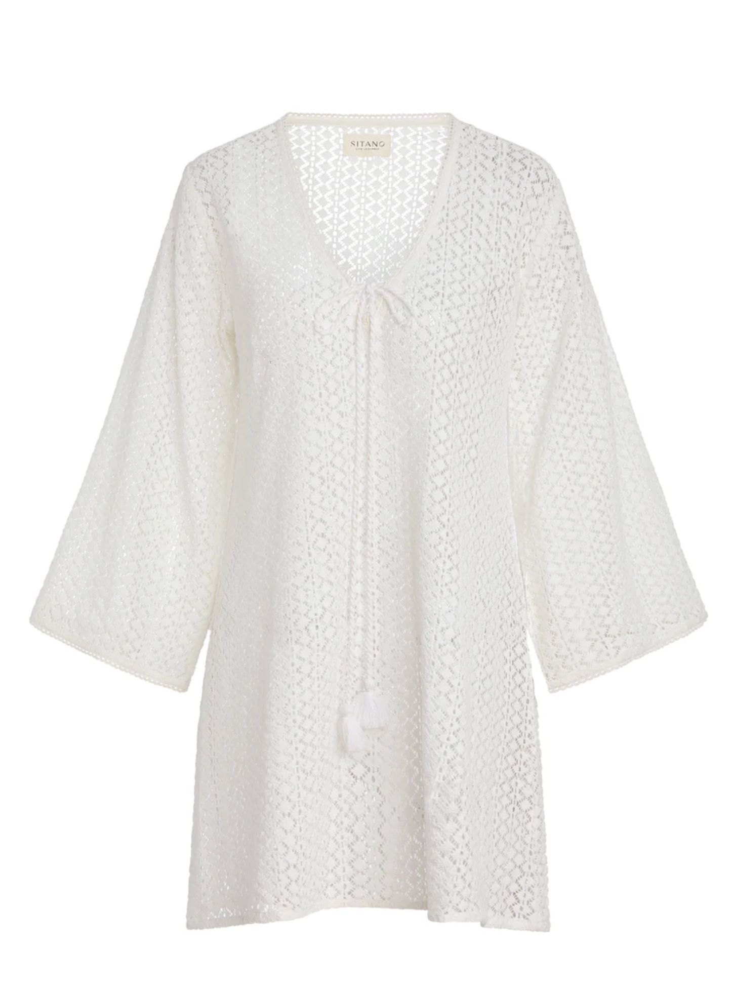 Sorrento Bell Sleeve Dress-Swimwear-Uniquities