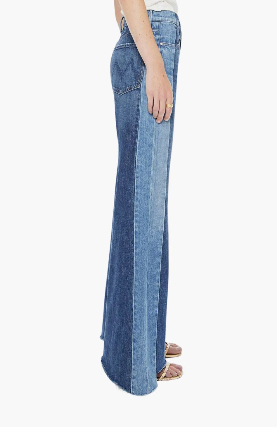 The Tux Sidestepper Sneak Fray Jeans-Denim-Uniquities