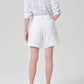 Brynn Drawstring Short-Denim-Uniquities