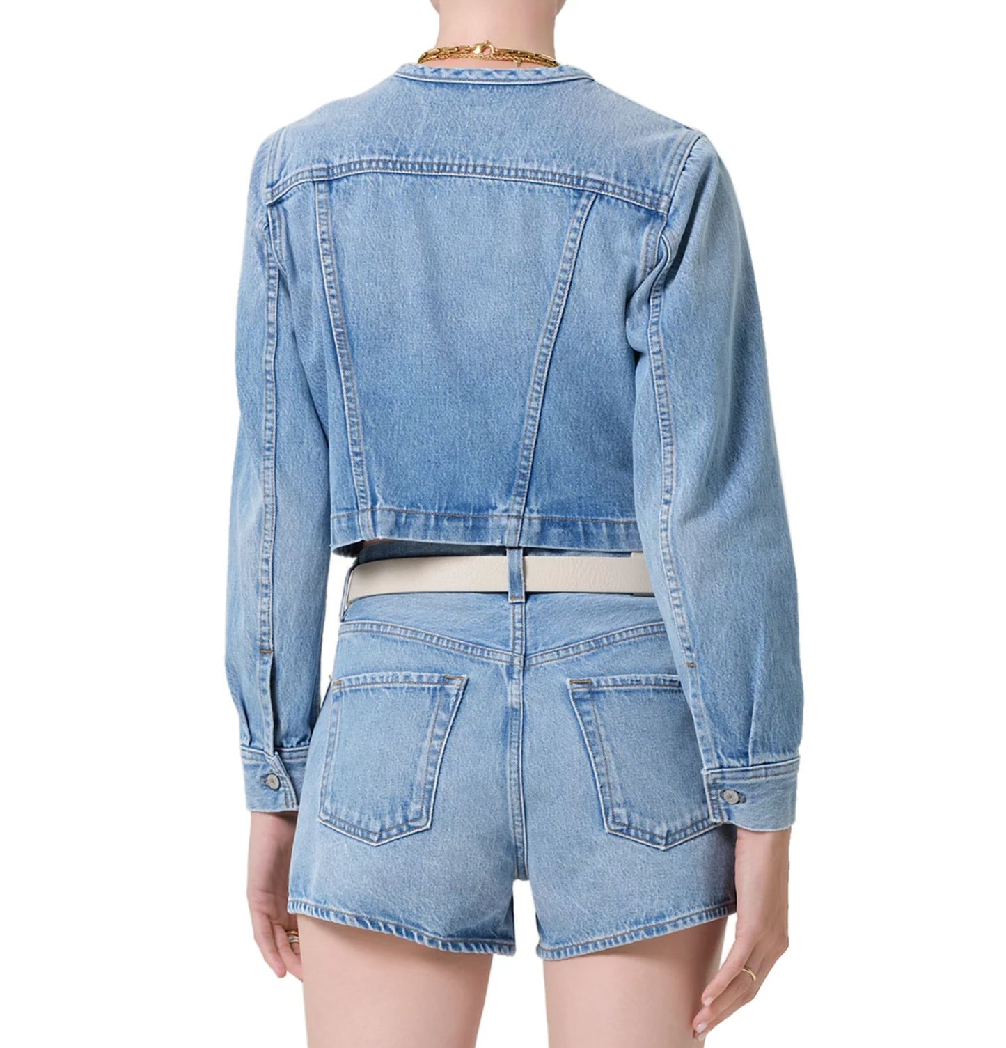 Devin Collarless Jacket-Jackets-Uniquities