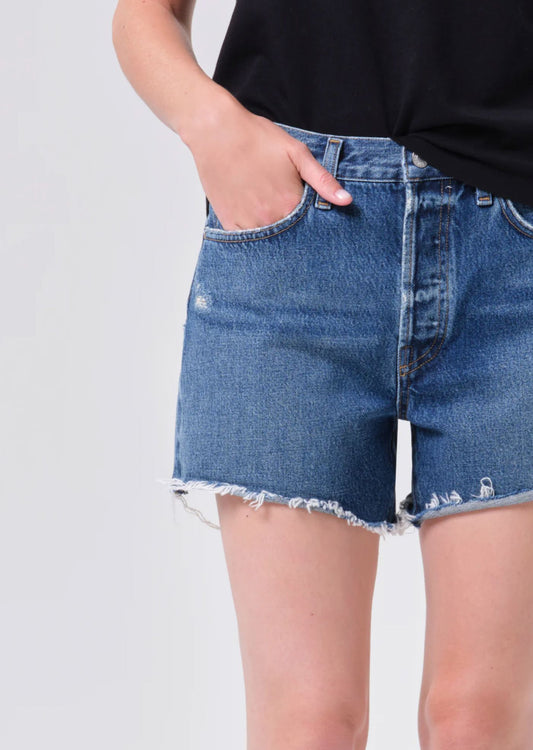 Parker Long Short in Upshot-Denim-Uniquities