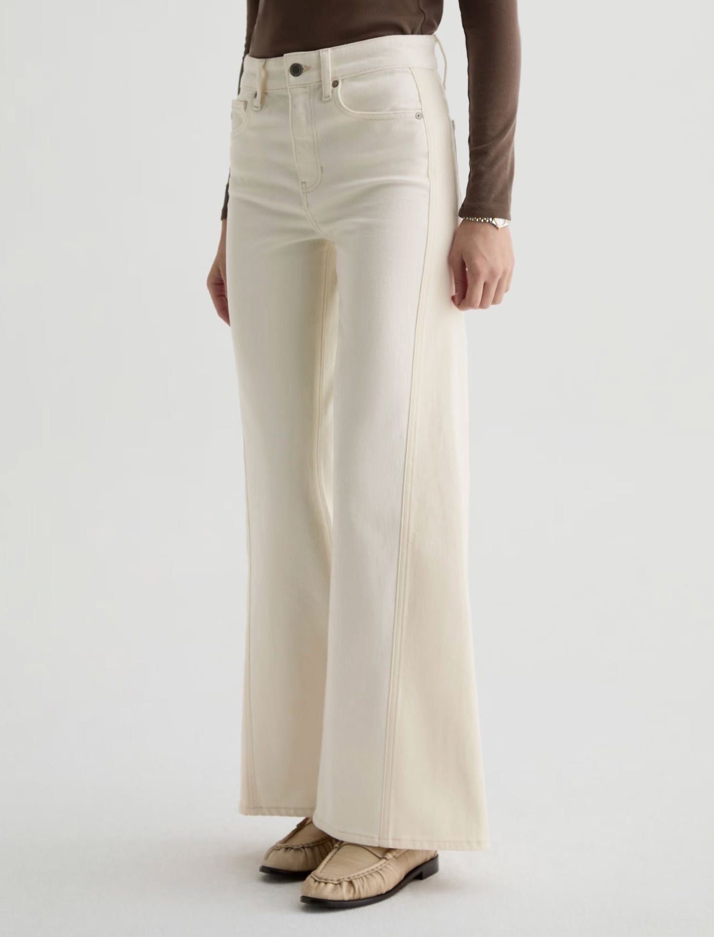 Saige Wide Leg Jeans-Denim-Uniquities
