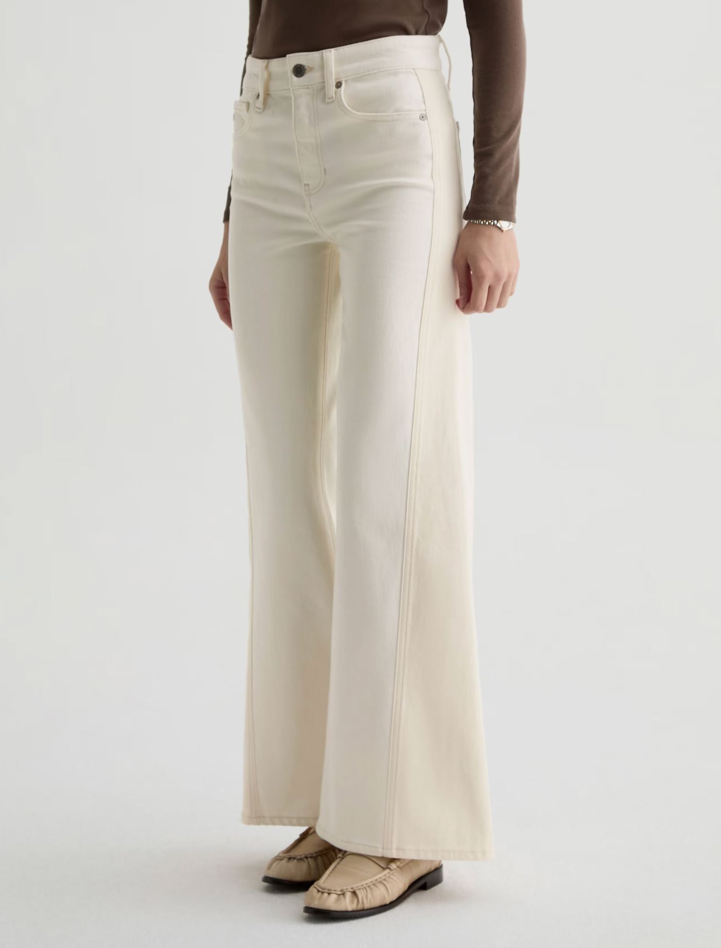 Saige Wide Leg Jeans-Denim-Uniquities