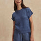 Manae Pointelle Knit Top-Sweaters-Uniquities