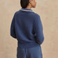 Morwenna Half Zip Knit-Sweaters-Uniquities