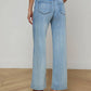 Joanne Low Rise Wide Leg Jeans-Denim-Uniquities