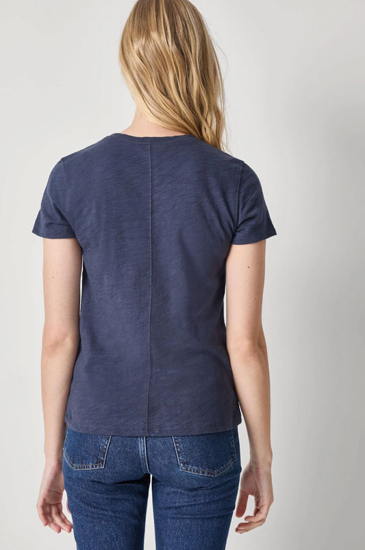 Short Sleeve Back Seam Crewneck-Tee Shirts-Uniquities