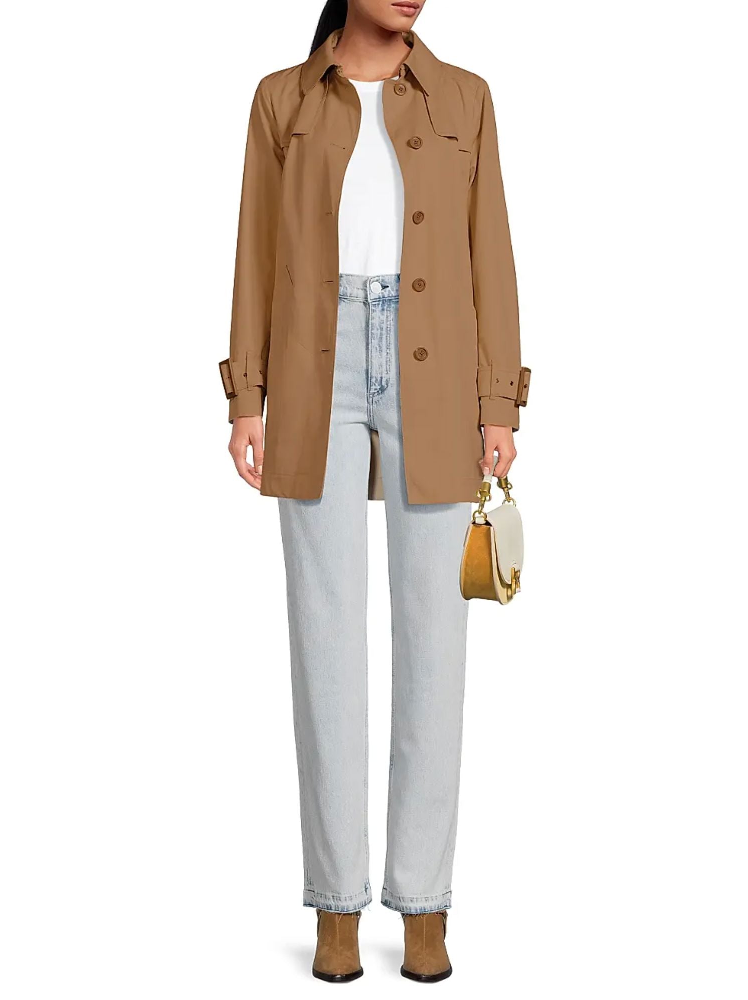 Mid Thigh Trench-Jackets-Uniquities