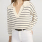 Striped Easy Pullover-Sweaters-Uniquities