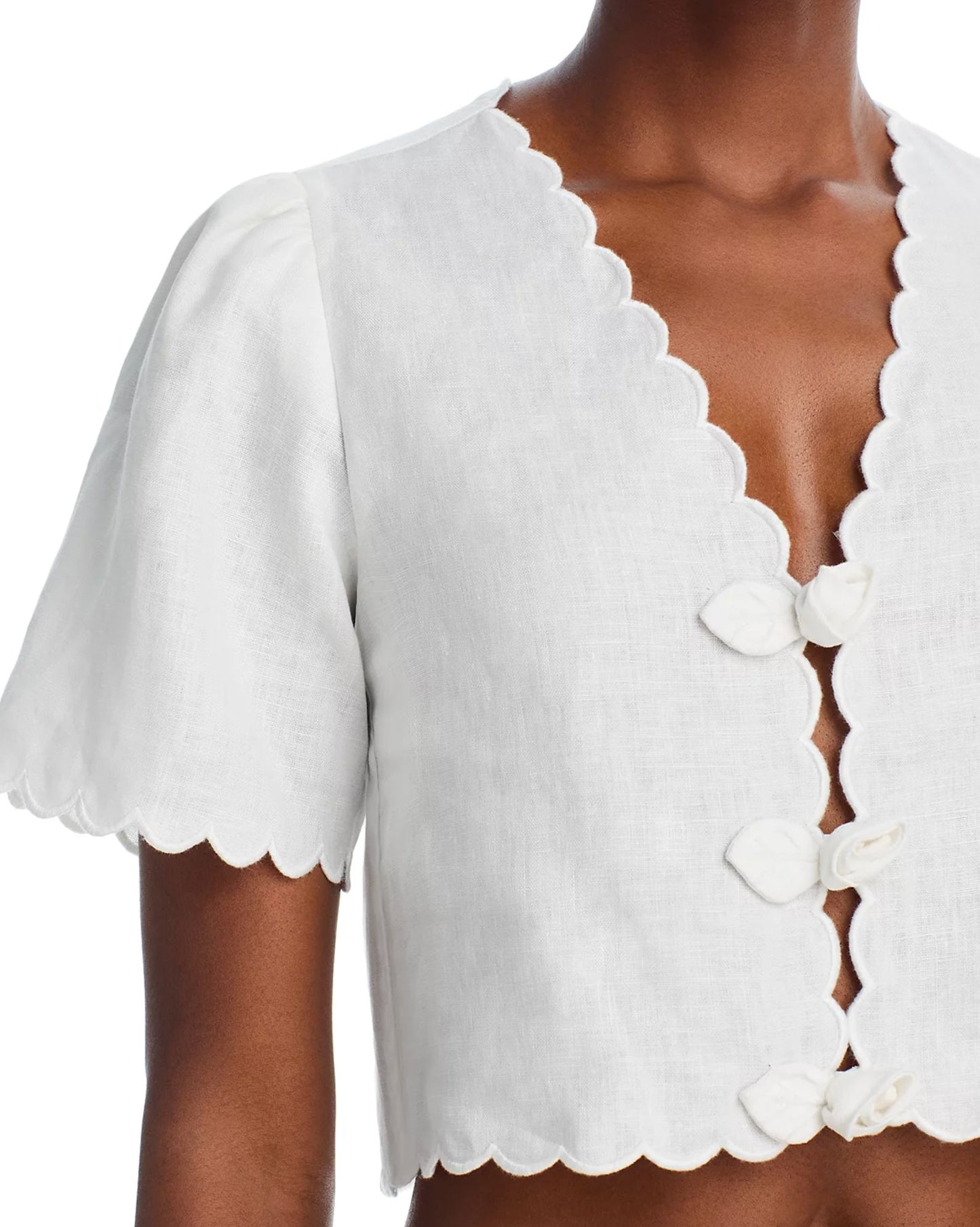 Artisanal Roses Top-Tops/Blouses-Uniquities