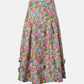 Peasant Floral Maxi Skirt-Bottoms-Uniquities