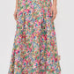 Peasant Floral Maxi Skirt-Bottoms-Uniquities