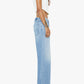 PETITES The Lil' Rerun Zip Sneak Jeans-Denim-Uniquities