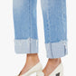 The Half Pipe Ankle Cuff Fray Jeans-Denim-Uniquities