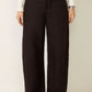 Brynn Linen Trousers-Denim-Uniquities
