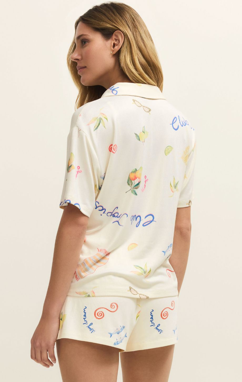 Beach Days PJ Top-Lounge-Uniquities