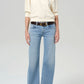 Nora Trouser Jeans in Bowery-Denim-Uniquities