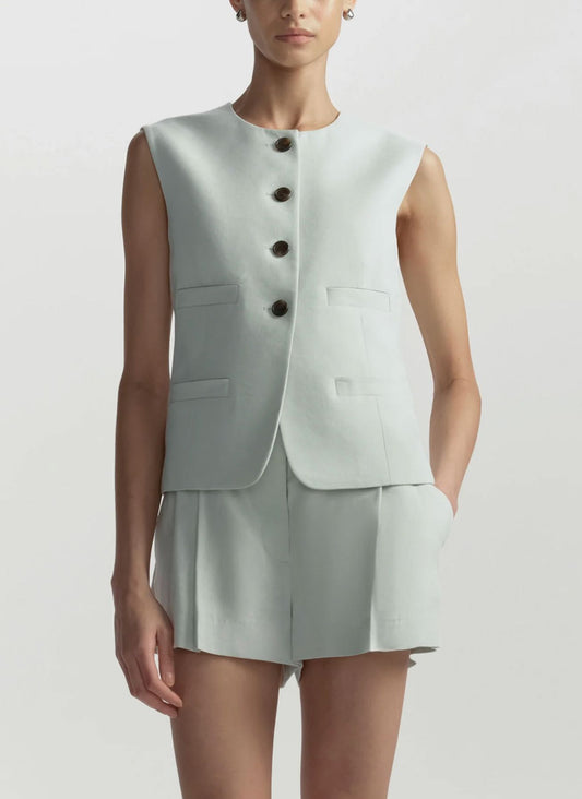 Georgie Vest-Tops/Blouses-Uniquities