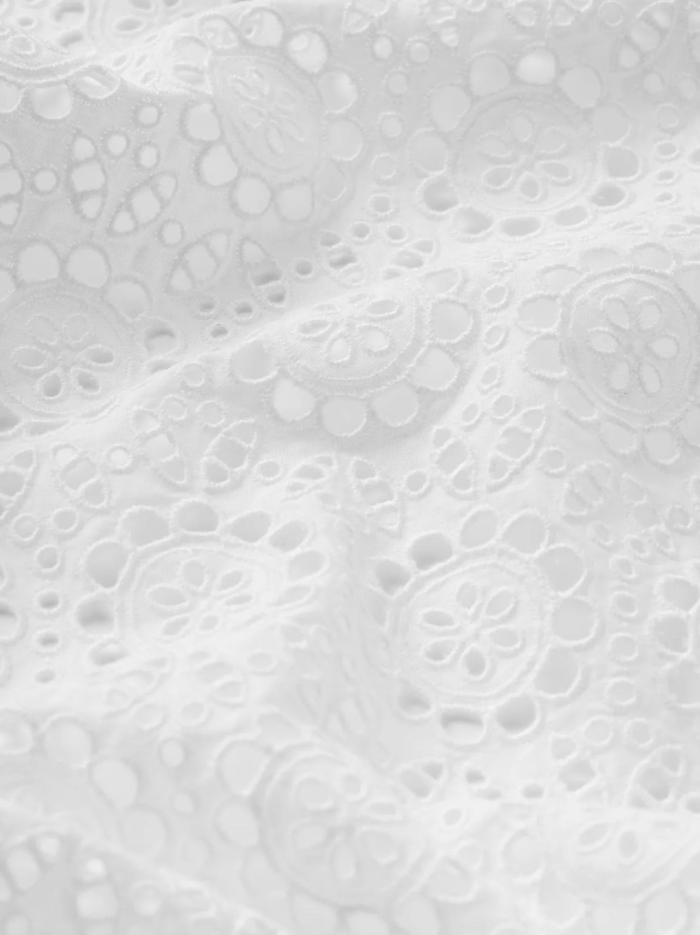 Petal Eyelet Shirt-Tops/Blouses-Uniquities