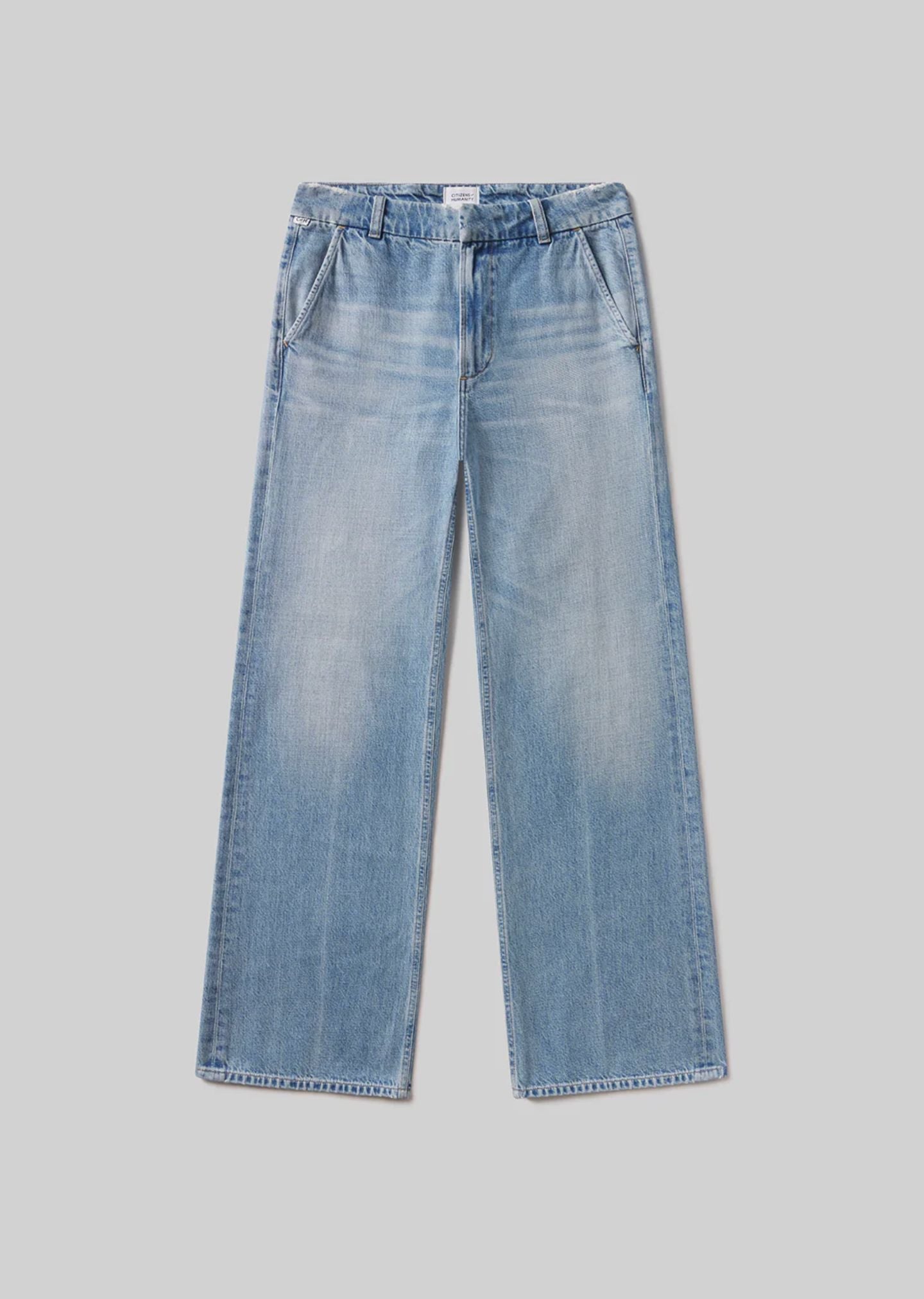 Annina Pocket Trouser 30" Jeans-Denim-Uniquities