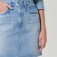 Etta Pencil Skirt-Denim-Uniquities