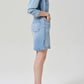 Etta Pencil Skirt-Denim-Uniquities