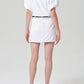 Ramona Skirt in Soft White-Denim-Uniquities