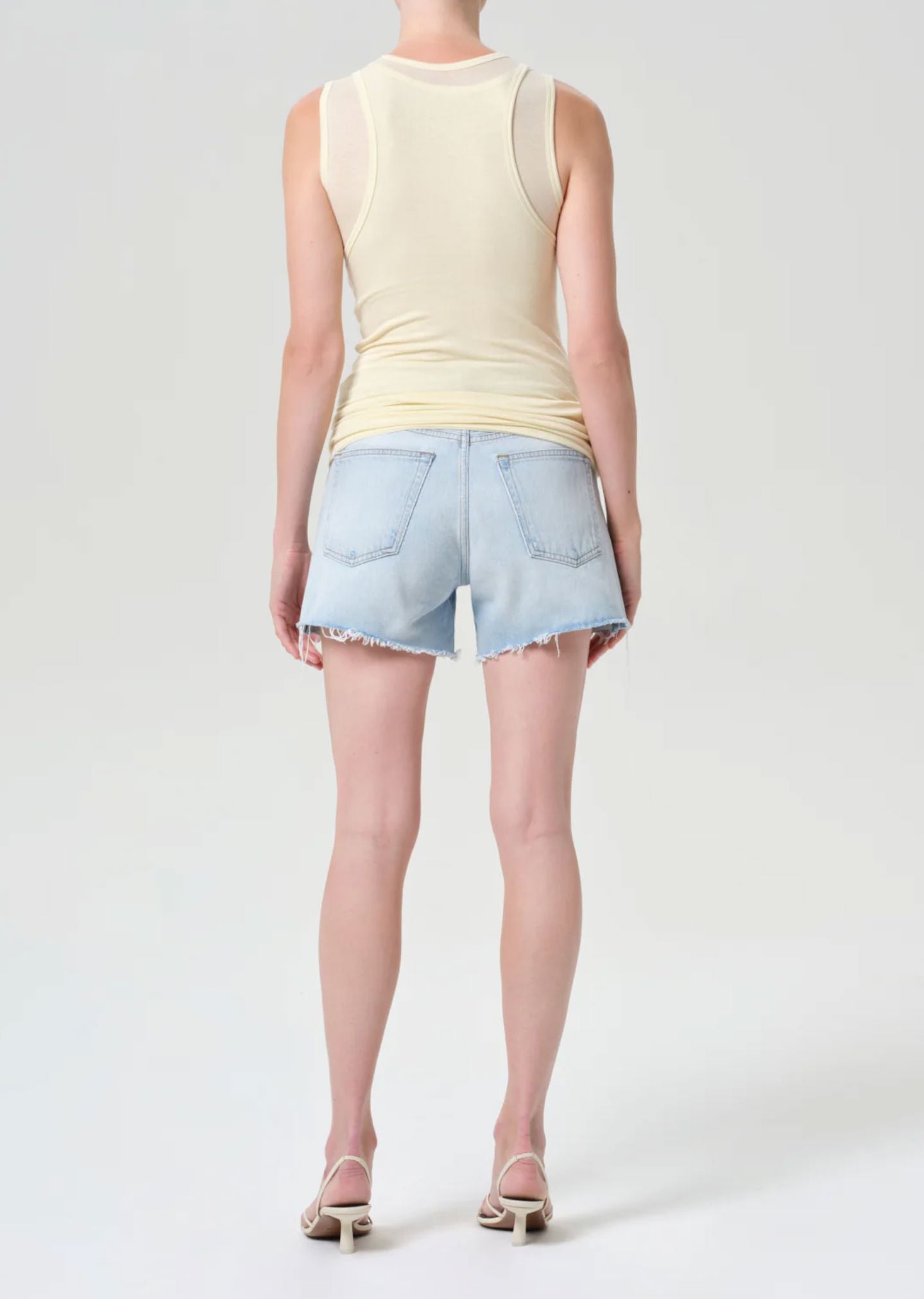 Parker Long Short in Comeback Denim AGOLDE 