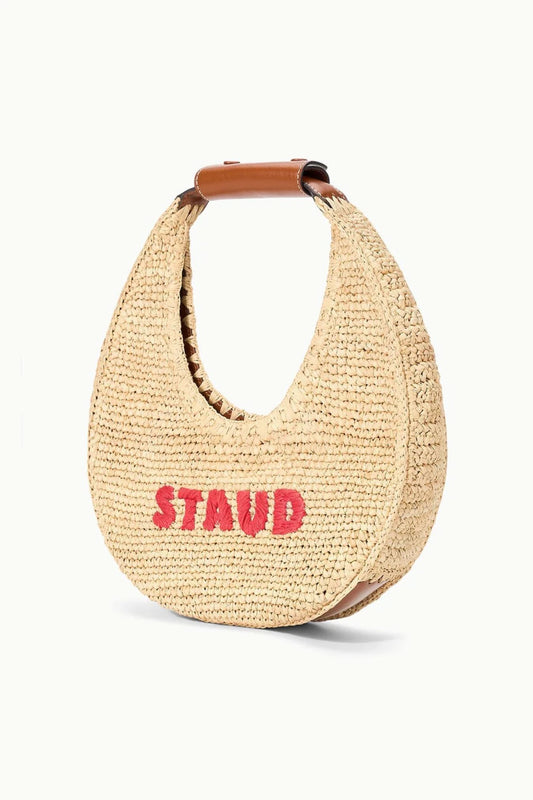 Moon Raffia Tote Bag-Accessories-Uniquities