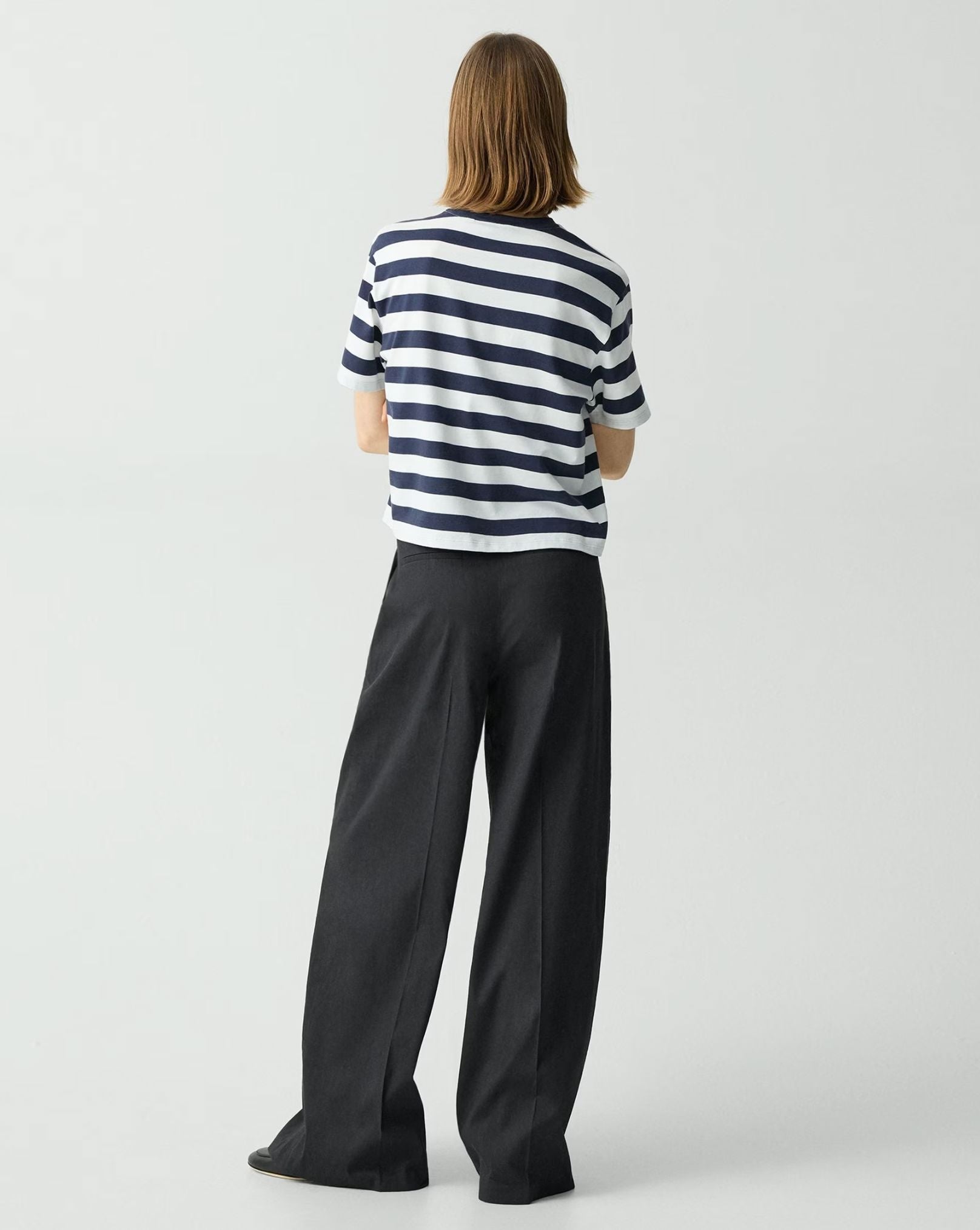 High Waisted Trouser-Bottoms-Uniquities