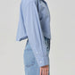 Ana Cropped Shirt in Plaid-Tops/Blouses-Uniquities
