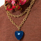Big Puffy Heart Charm Necklace-Jewelry-Uniquities
