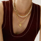 Mini Puffy Heart Necklace-Jewelry-Uniquities