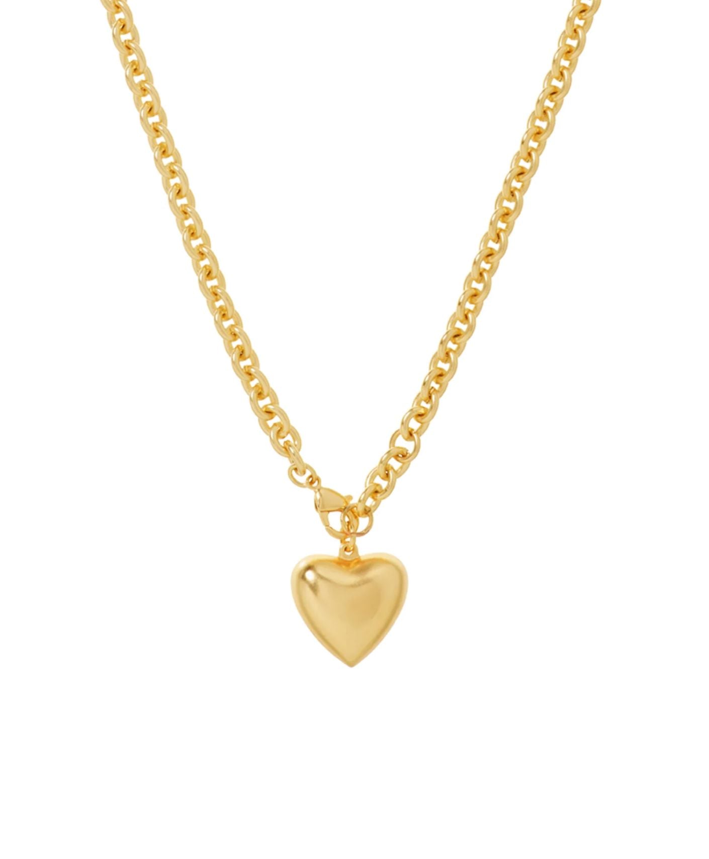 Mini Puffy Heart Necklace-Jewelry-Uniquities